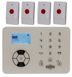 KP9 Siren Only Wireless 300 ft Staff Panic Alarm Kit A