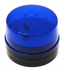 Blue Flashing Strobe Light