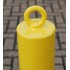 Chain Eyelet for the 76 mm Diameter Fixed Bolt Down Yellow Bollard with Top Mounted Eyelet