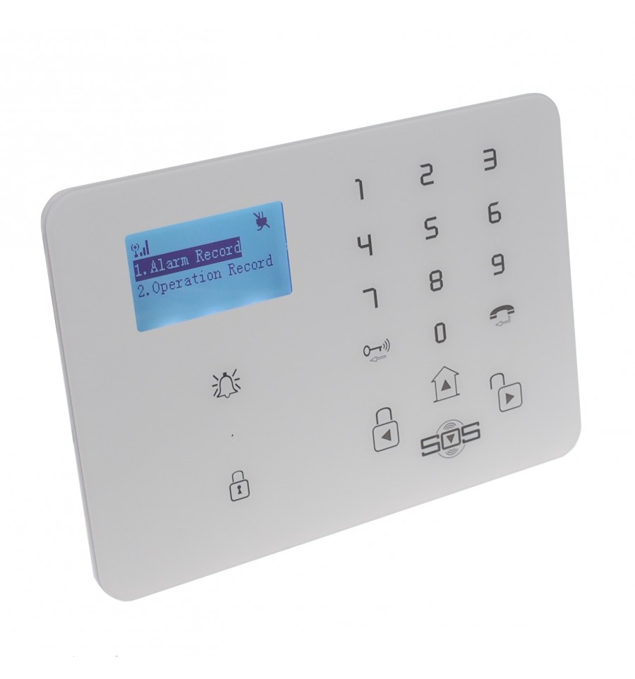 WIRELESS DOOR BELL CHIME BUTTON FOR AUTODIAL GSM ALARM 