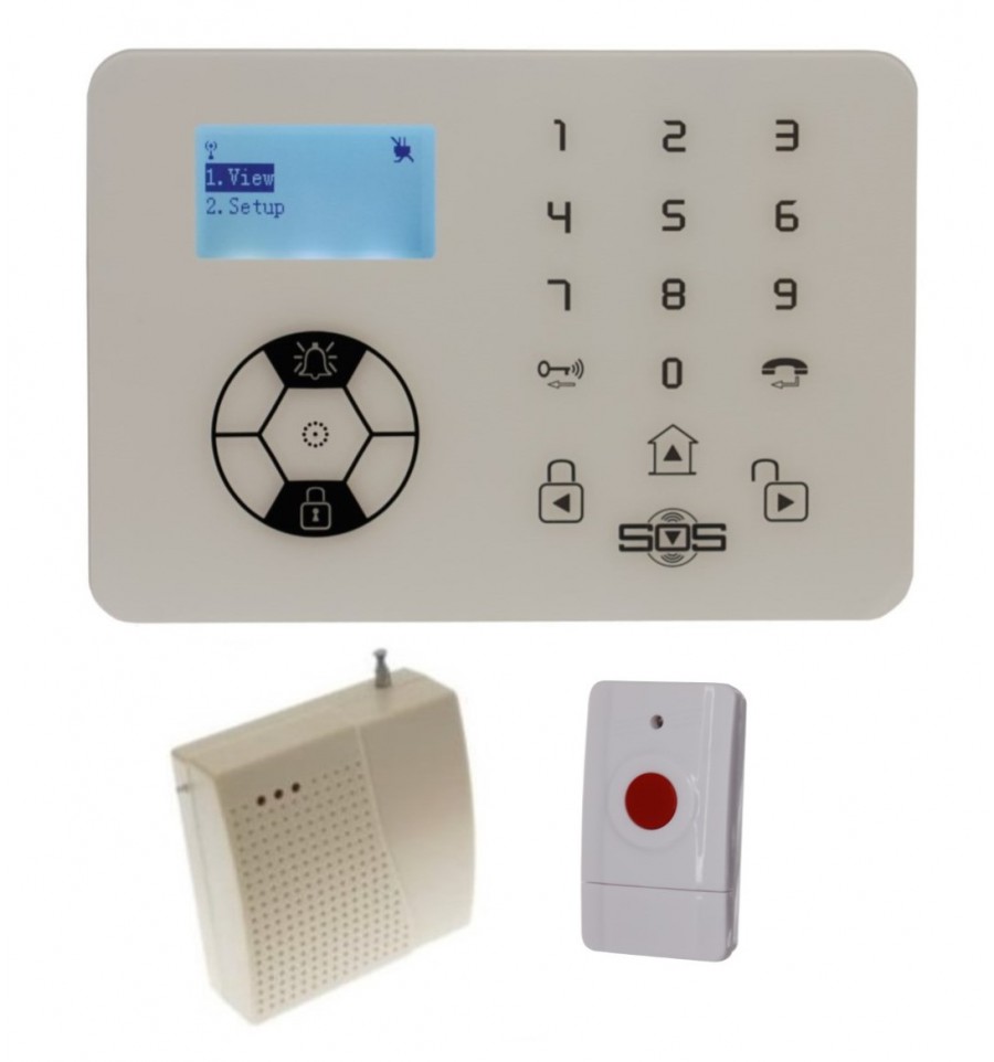 KP9 600 ft Wireless Panic Alarm|1 x Wireless Panic Button|