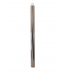 Stainless Steel 3" Diameter Fixed Cement In Bollard with Top Mounted Eyelet (001-2900)