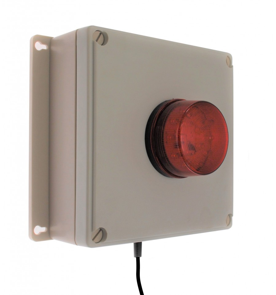 Flashing LED Strobe & Buzzer Mains Power Outage Alarm