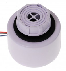 White Adjustable IP65 Siren (Front Panel Mounting)