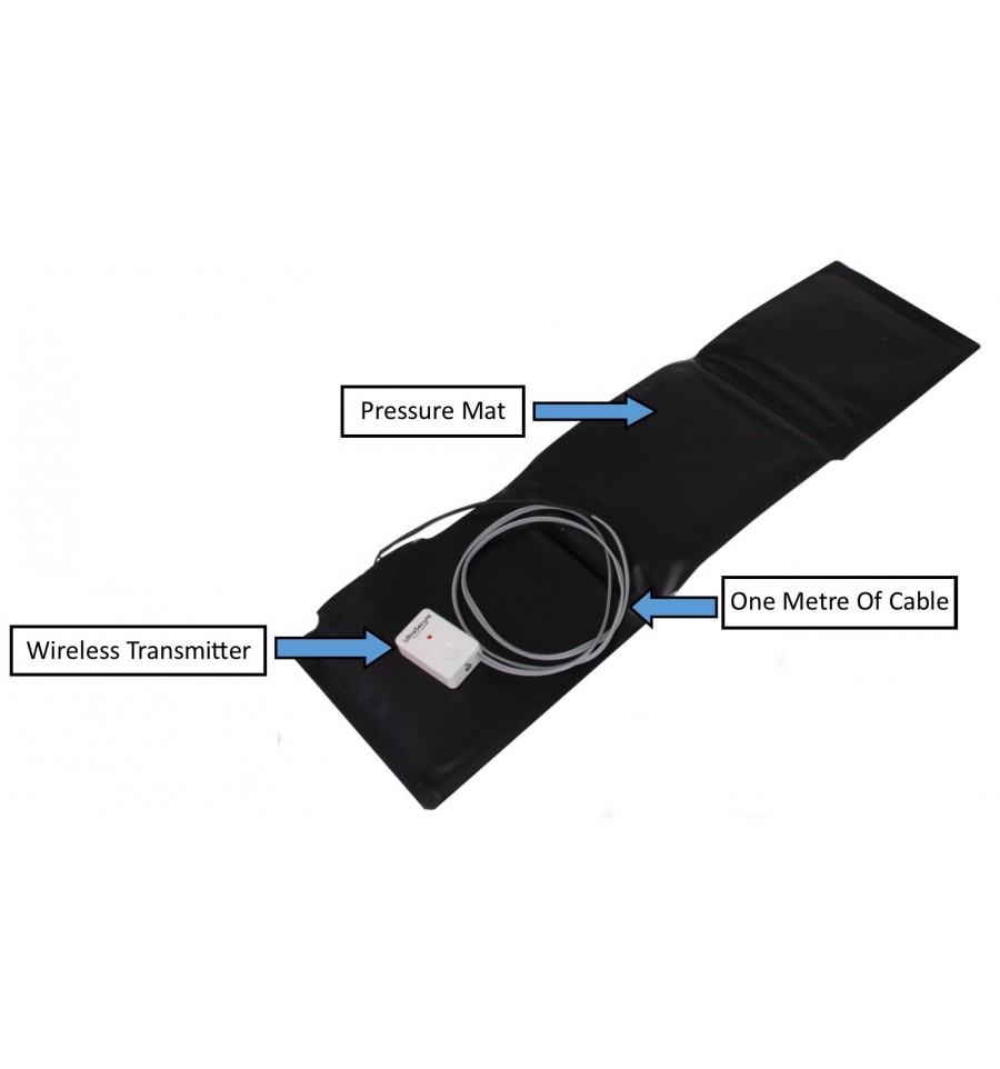 Wireless Pressure Mat for use with UltraPIR