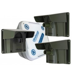 Protect-800 Long Range Wireless Driveway Alert Triple PIR Kit with new Pencil Beam Lens