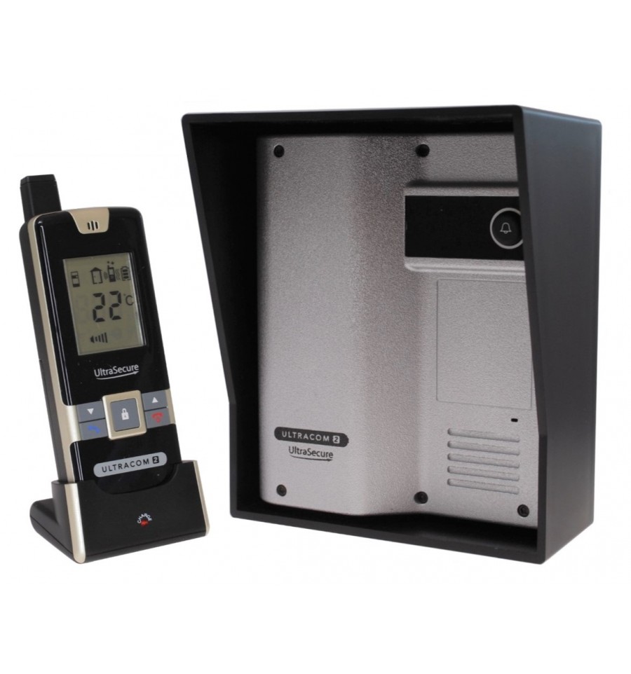 wireless gate entry system with camera