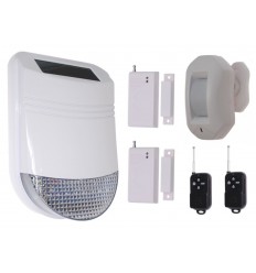 Outdoor Solar Sirene OSS-100 Alarmanlage Alarm System Fenstersensor 