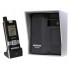 Wireless Gate & Door Intercom (UltraCom2 No Keypad) Black with Silver Hood 