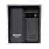 Black Caller Station with Silver Weatherproof Hood (UltraCom2)