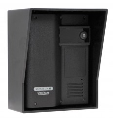 Additional UltraCOM2 Caller Station (no keypad) Black with Black Hood.