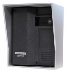 Additional UltraCOM2 Caller Station (no keypad) Black with Silver Hood.