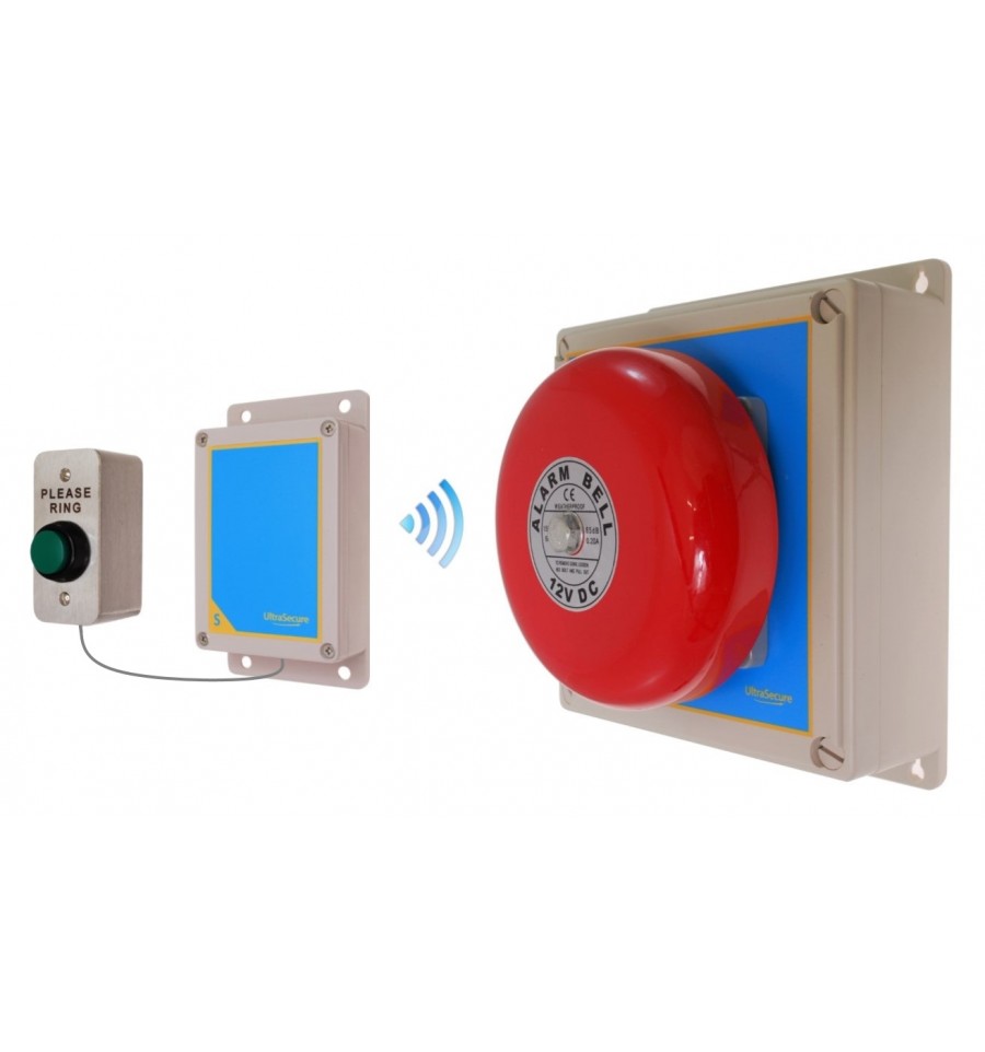 Long Range 3000 ft Wireless Warehouse S Entry Bell System 2