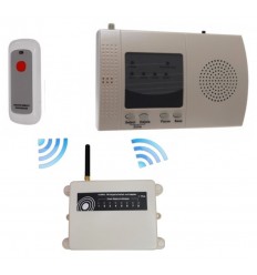Extra Long Range (6000 ft) Wireless 'S' Alert System with Internal Push Button