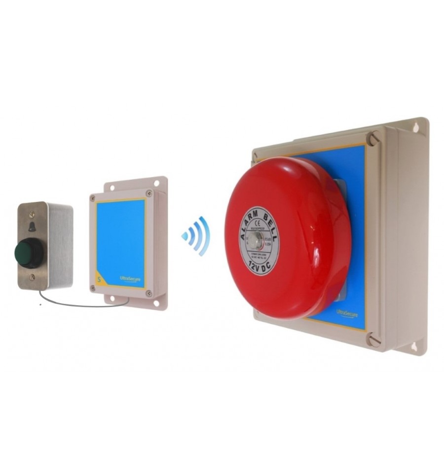 Wisconsin Bell System Long Range 3000 ft Wireless Warehouse S Bell System 2|uni button