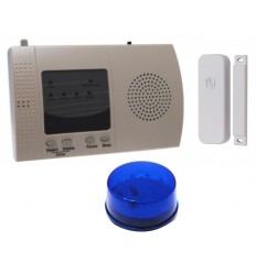 S Range DA600+ Wireless Door Alert with Flashing LED (900 ft)