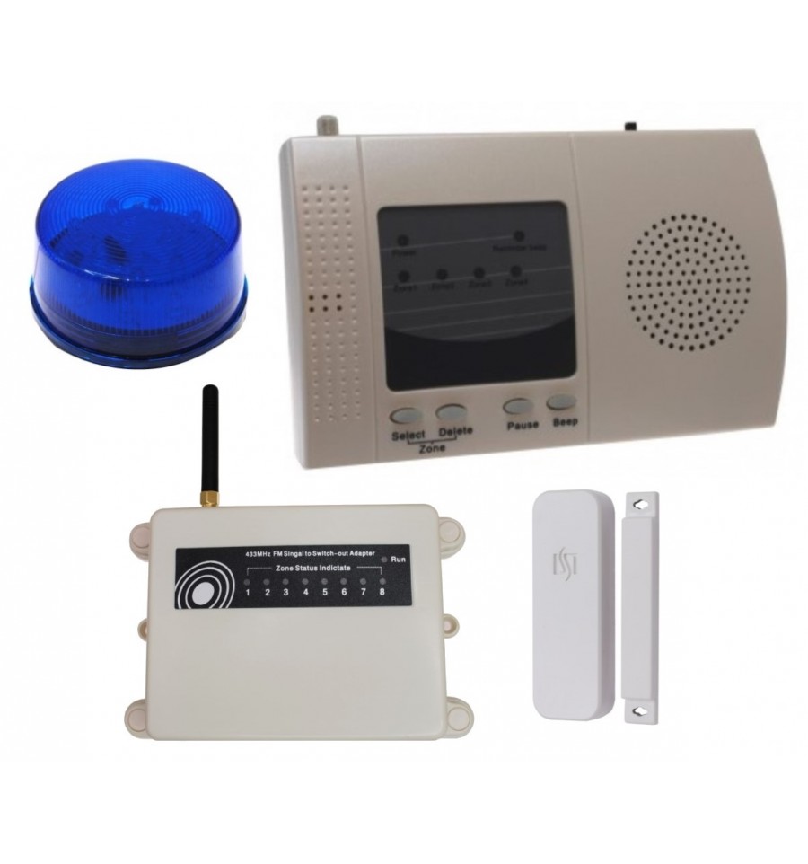 3600 ft Wireless Door Alert with Flashing LED