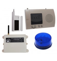 Extra Long Range S Range Wireless DA600+ Door Alert (5400 ft) with Flashing Strobe.