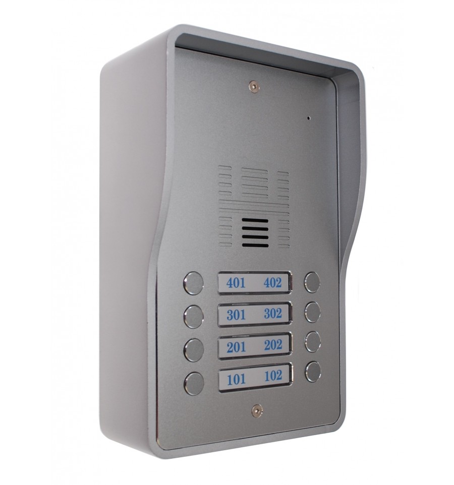 8 x Apartment 3G GSM Intercoms with Electric Door Latch Fail Secure