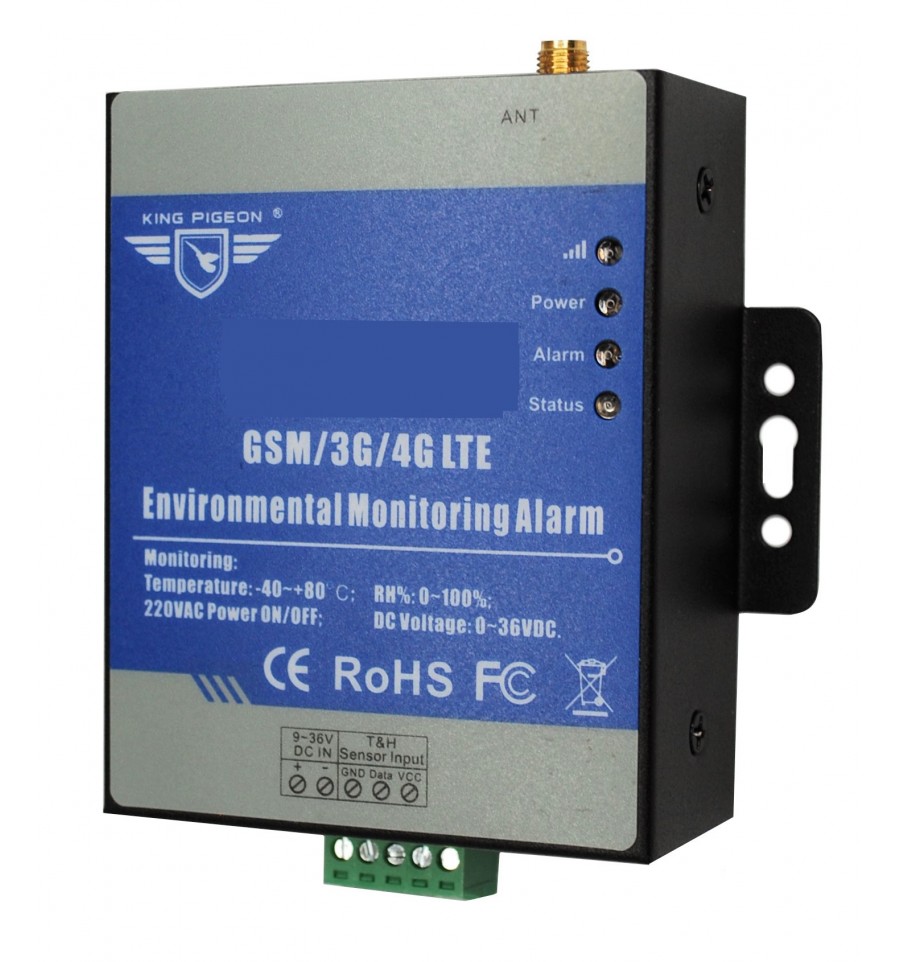 3G GSM Temperature Humidity & Power Status Monitor & 1 metre Probe 