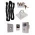 Chain, Lock, Ground Anchor & Battery PIR Alarm (Shed & Garage Security)