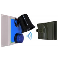 Protect-800 Driveway Alarm with Loud Outdoor Siren Receiver.