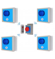 Long Range Wireless Lockdown Alarm Kits