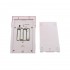 Solar Powered BT Wireless Alarm Siren (rear view & batteries).
