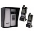 Wireless Gate & Door Intercom with Keypad & 2 x Handsets (UltraCom2) Silver & Black Hood 