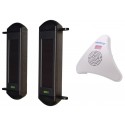 Long Range 1B Wireless Beam Alarm with Chime Receiver