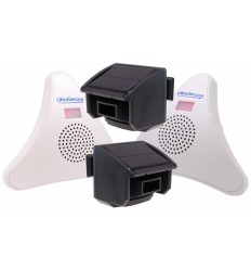 2 x PIR & 2 x Receiver DA600-T Wireless Garden & Driveway Alarm Kit