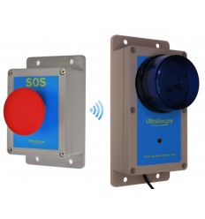 Wireless SS Shop Panic Alarm with Large SOS Button