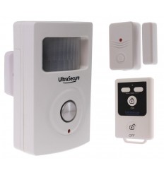 PIR & Door Contact Alarm (BT PIR Alarm with Magnetic Contact Alarm & Remote Control)