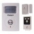 BT PIR & Magnetic Door/Window Contact Alarm with Remote Control