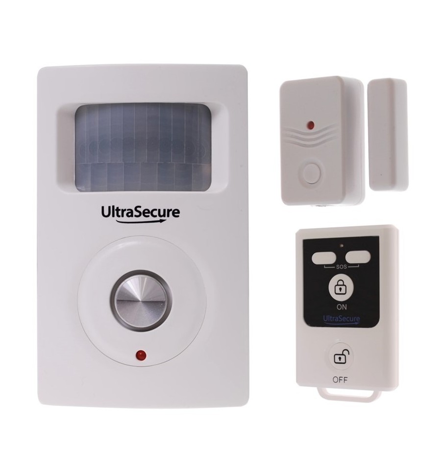 Battery Wireless AlarmRemote ControlBT PIR & Contact