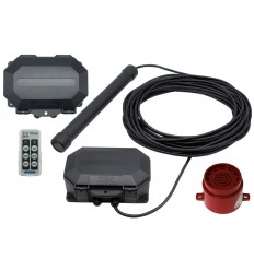Long Range Driveway Metal Detecting Magnetic Alarm with Outdoor Receiver & Adjustable Siren