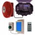 Wireless Commercial Bell Kit with Heavy Duty Push Button