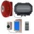 Wireless Commercial Bell Kit with Heavy Duty Push Button