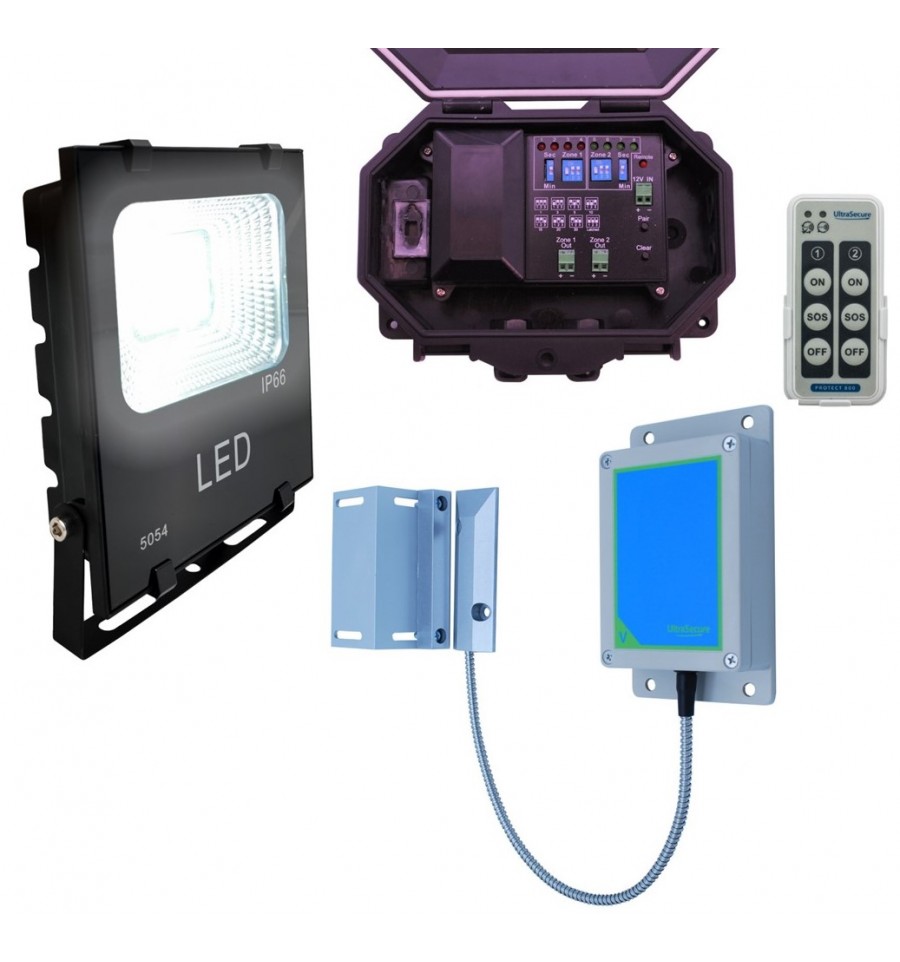 Long range Wireless Gate Floodlight Alarm