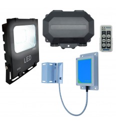 Floodlight Long Range Wireless Gate Alarm with Outdoor Receiver