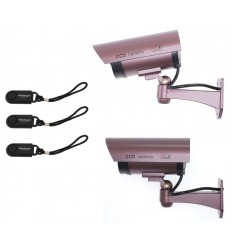 Home Security Kit D - 2 x Dummy Cameras - Personal Alarm Pack