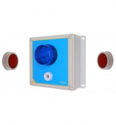 900 ft Wireless 'S' Range DA600+ Panic Alarm with Under Desk or Wall Panic Button