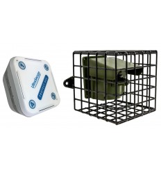 Protect-800 Long Range Wireless Driveway Alarm with Protective Wire Cage