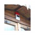 Solar Charged Wireless Siren for the BT Shed & Garage Alarm System (mounted on a shed wall).