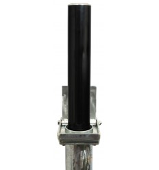 Black TP-200 Telescopic Security & Parking Post (001-0650 K/D, 001-0640 K/A).