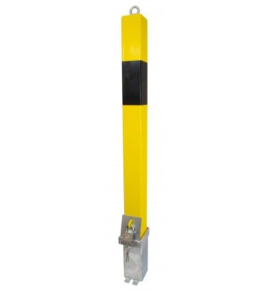 H/D Yellow 100P Removable Parking & Security Post