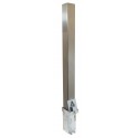 H/D Stainless Steel 100P-K Removable Parking & Security Post (001-4450 K/D, 001-440 K/A)