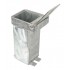 H/D Stainless Steel 100P-K Removable Parking & Security Post (001-4450 K/D, 001-440 K/A)