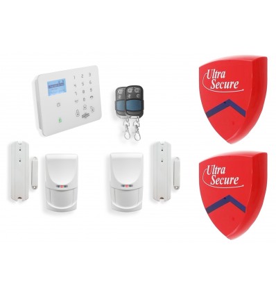 KP9 3G GSM Alarm Kit B with Dummy Alarm Boxes