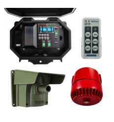 Long Range Driveway PIR Alarm with Outdoor Receiver & Adjustable Siren